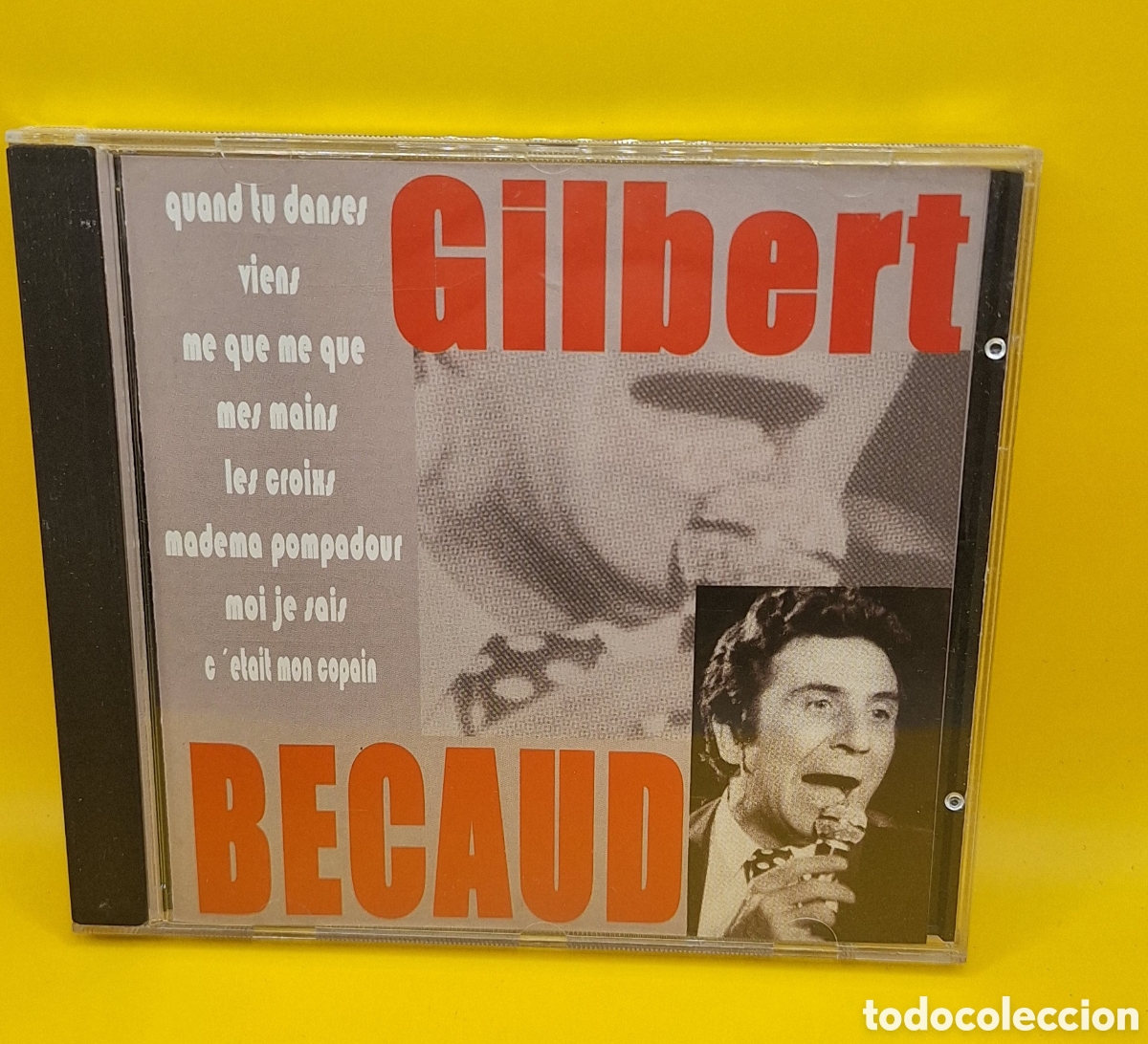 CDs de m&uacute;sica: CD M&uacute;sica Gilbert Becaud - Foto 1
