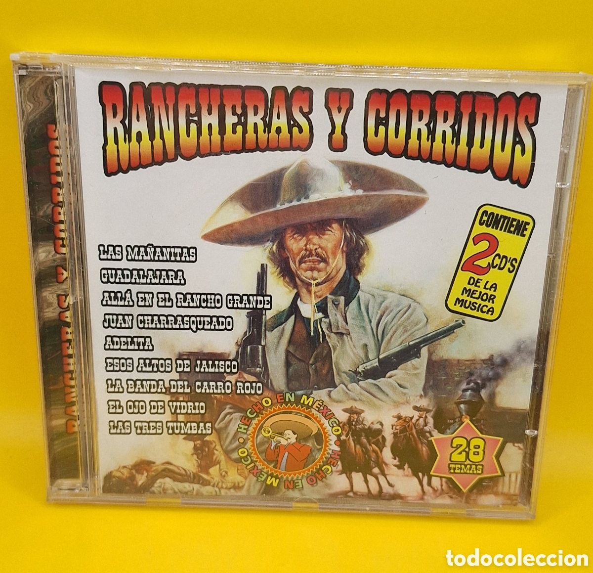 CDs de m&uacute;sica: Rancheras y Corridos - 2 CDs - 28 Temas - - Foto 1