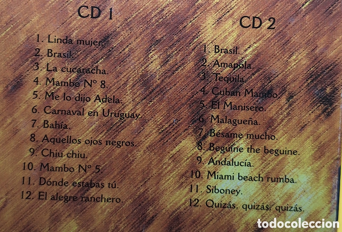 CDs de m&uacute;sica: Xavier Cugat - &Eacute;xitos - 2CDS - - Foto 4