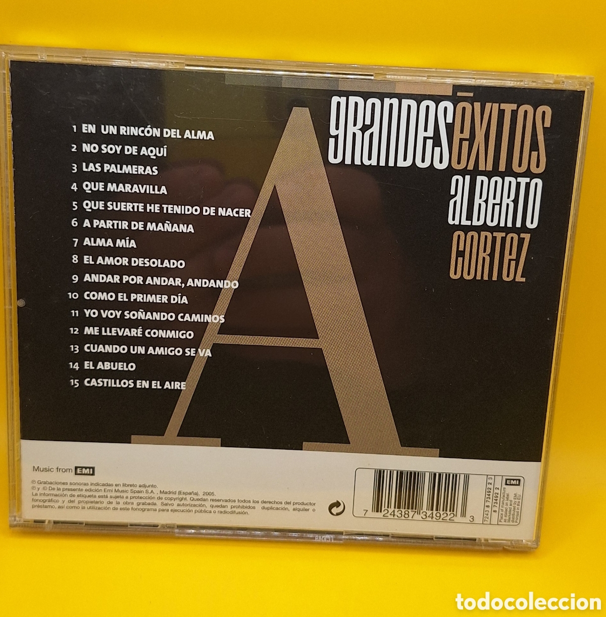 CDs de m&uacute;sica: CD Alberto Cortez - Grandes &Eacute;xitos - - Foto 2