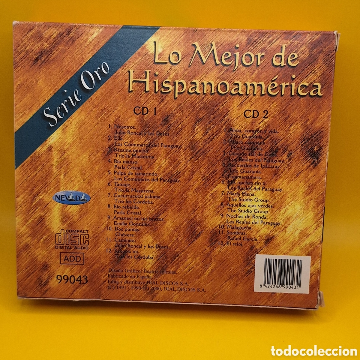 CDs de m&uacute;sica: Lo Mejor de Hispanoam&eacute;rica - 2Cds - - Foto 2
