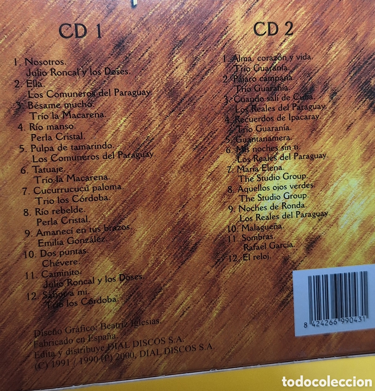 CDs de m&uacute;sica: Lo Mejor de Hispanoam&eacute;rica - 2Cds - - Foto 3