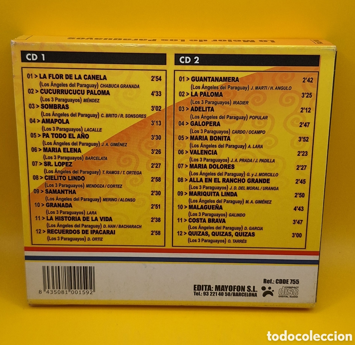 CDs de m&uacute;sica: Los Paraguayos - 2 CDs - - Foto 2