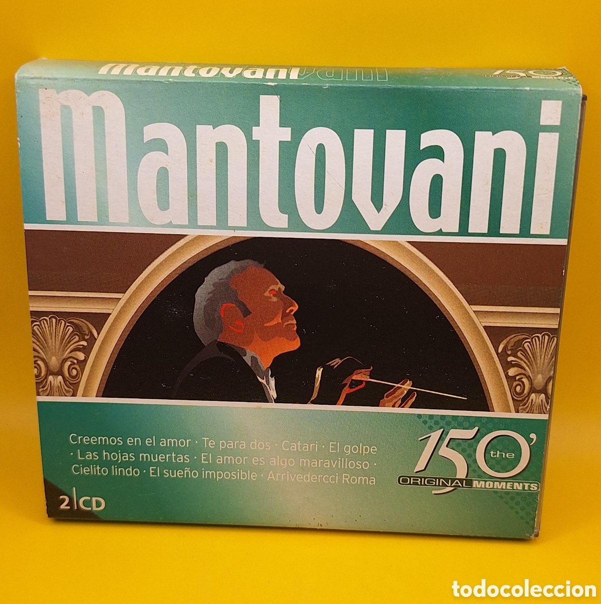 CDs de m&uacute;sica: Mantovani 2 CDs M&uacute;sica - Foto 1