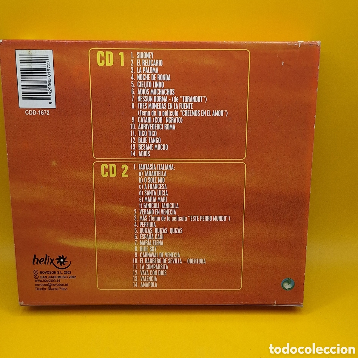CDs de m&uacute;sica: Mantovani - Latino - 2CDS - Foto 2