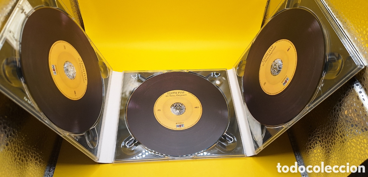 CDs de m&uacute;sica: Edith Piaf - 65 Titrex Originaux - 3Cds - - Foto 4