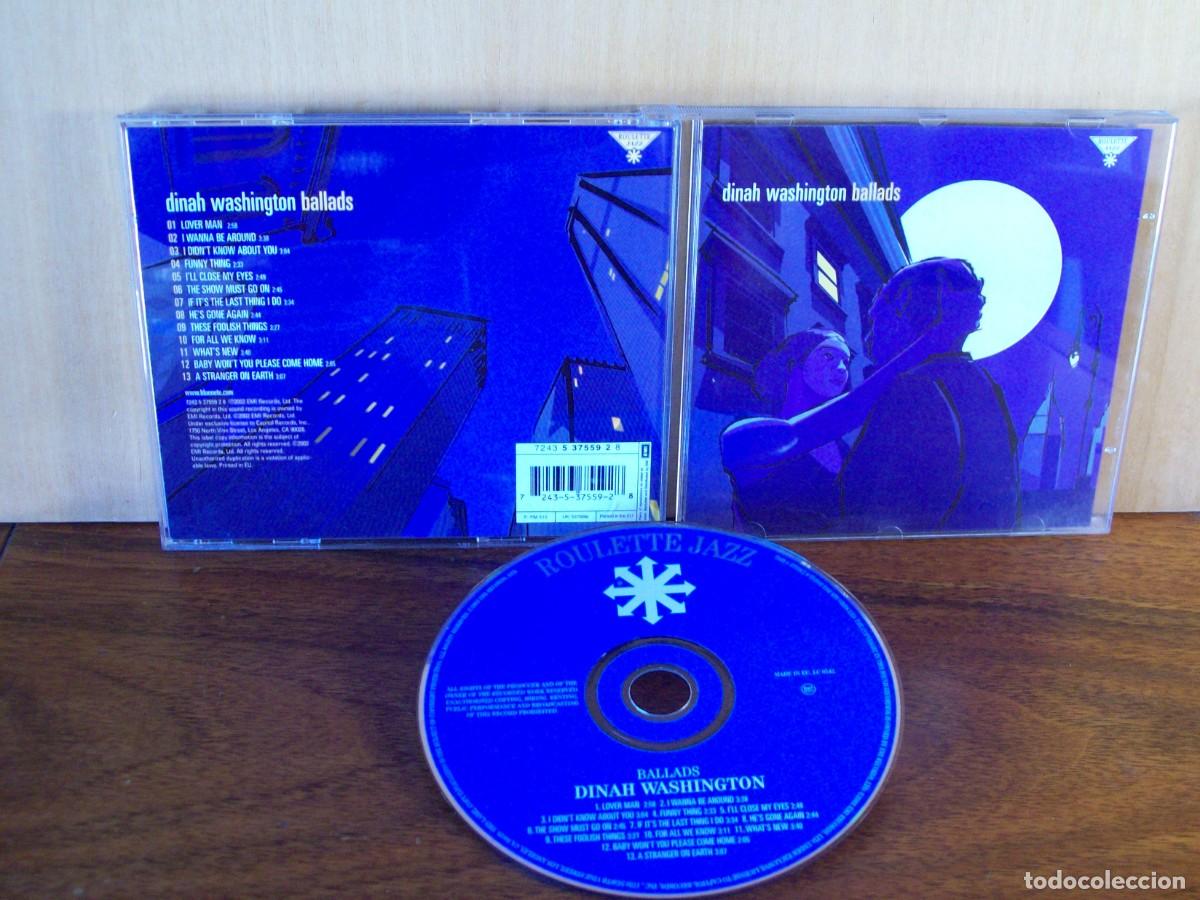 CDs de m&uacute;sica: DINAH WASHINGTON - BALLADS - CD - Foto 1
