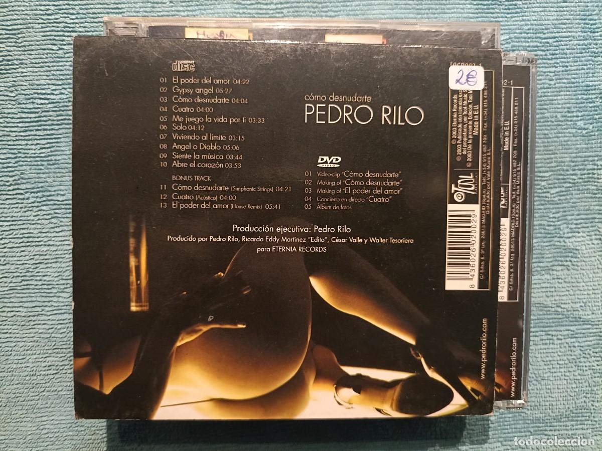 CDs de m&uacute;sica: Pedro Rilo - C&oacute;mo desnudarte - CD. + DVD - Foto 2