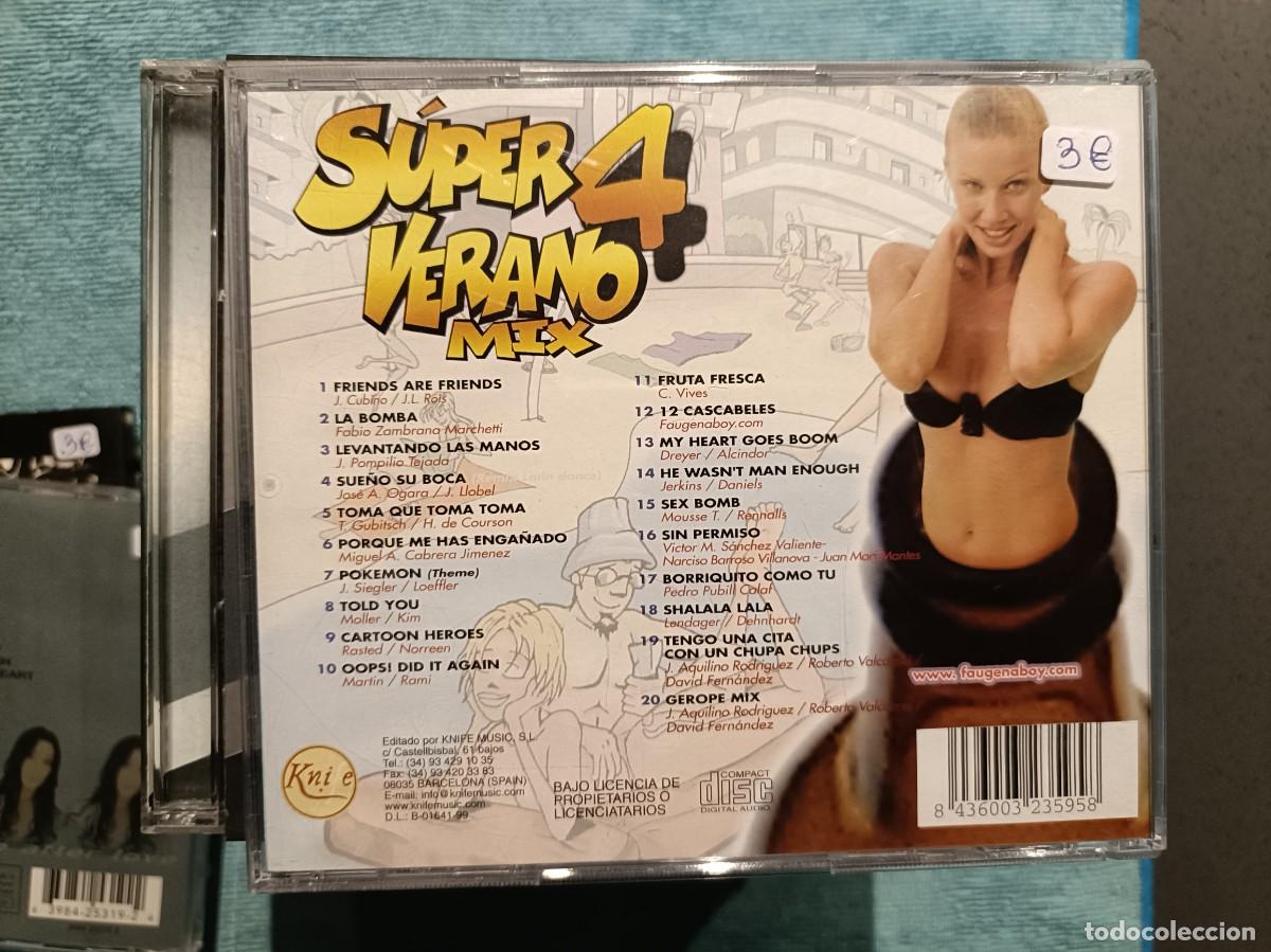 CDs de m&uacute;sica: Super Verano Mix 4 - Varios - CD. - Foto 2
