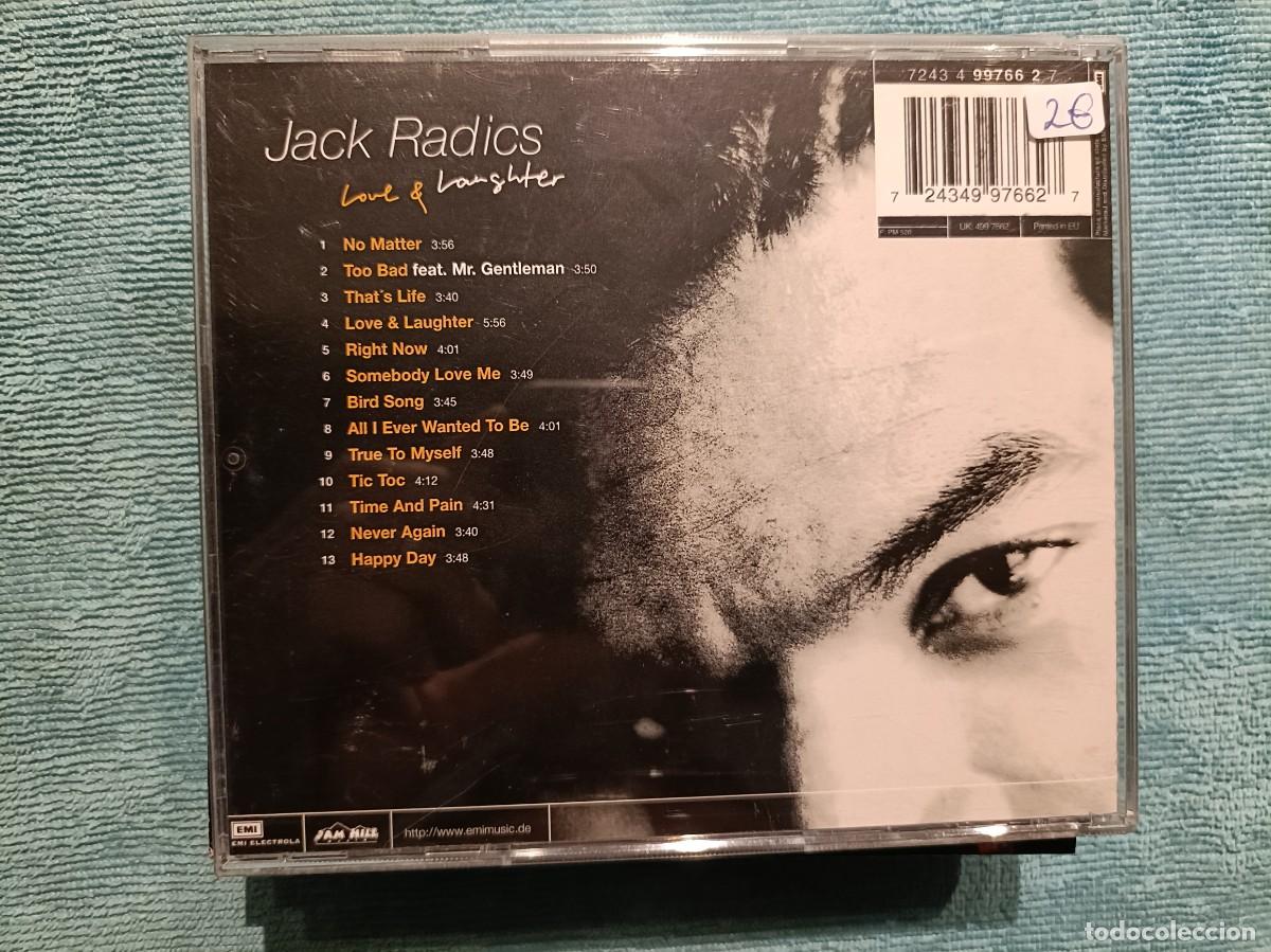 CDs de m&uacute;sica: Jack Radics - Love & Laughter - CD. - Foto 2