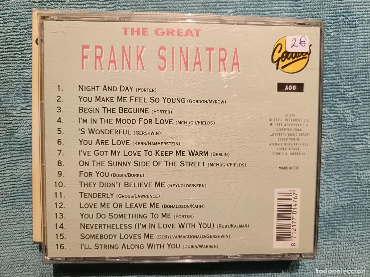 CDs de m&uacute;sica: Frank Sinatra - Greatest - CD. - Foto 2