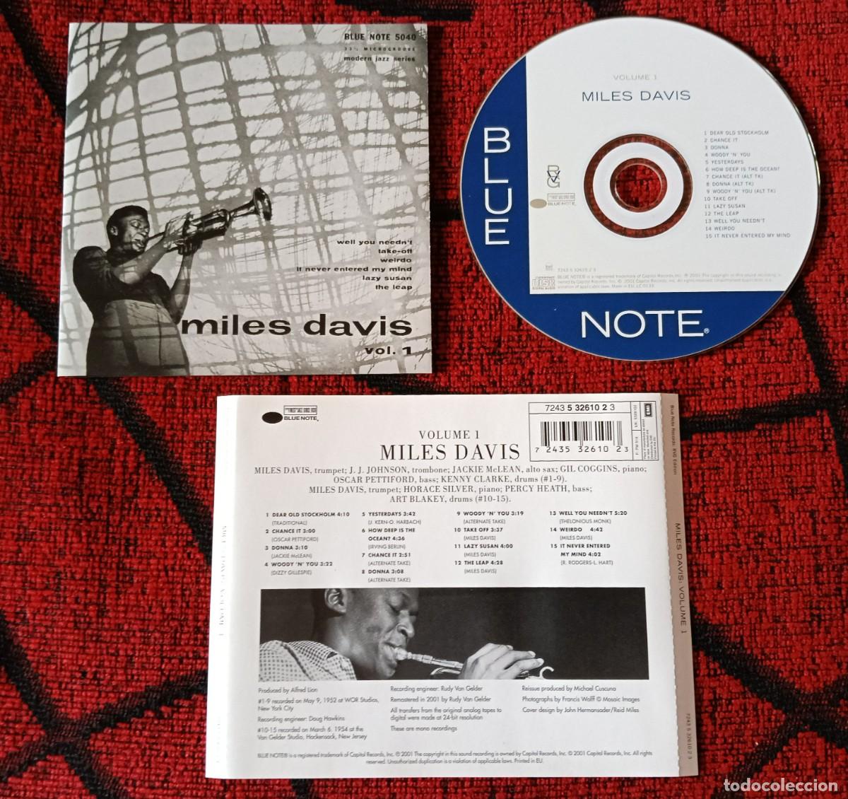 CDs de m&uacute;sica: MILES DAVIS ** Volume 1 ** CD 2001 UK - Foto 1