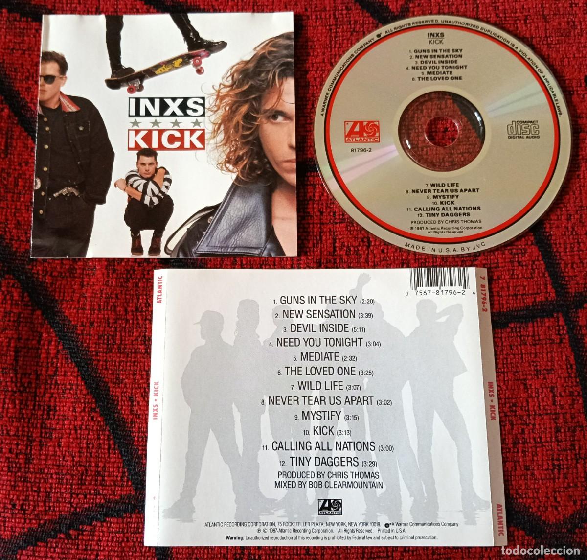CDs de m&uacute;sica: INXS ** Kick ** CD 1987 USA - Foto 1