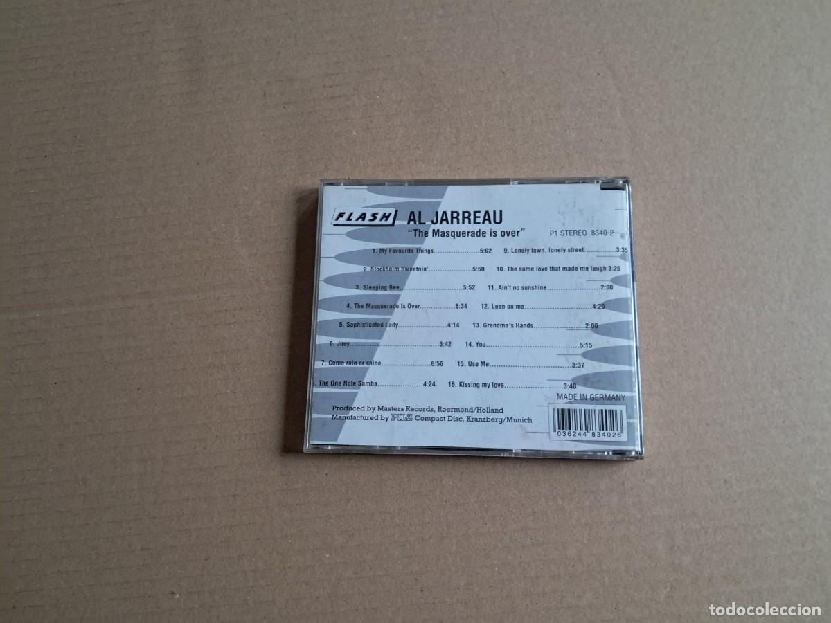 CDs de m&uacute;sica: AL JARREAU - THE MASQUERADE IS OVER CD - Foto 3