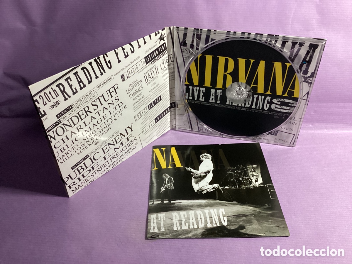 CDs de m&uacute;sica: Nirvana - Live at Reading - Cd 2009 Digipack - Foto 2