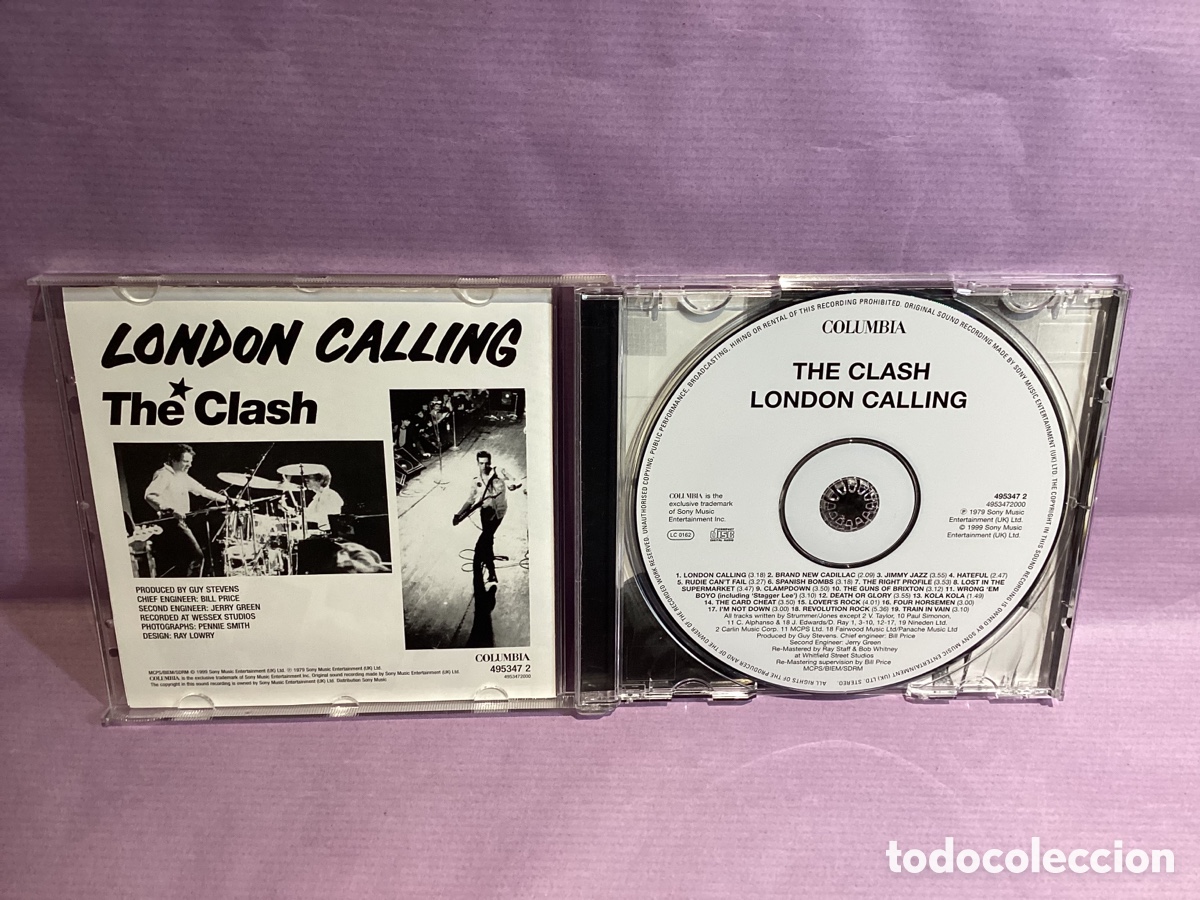 CDs de m&uacute;sica: The Clash - London Calling - Cd 1999 - Foto 3
