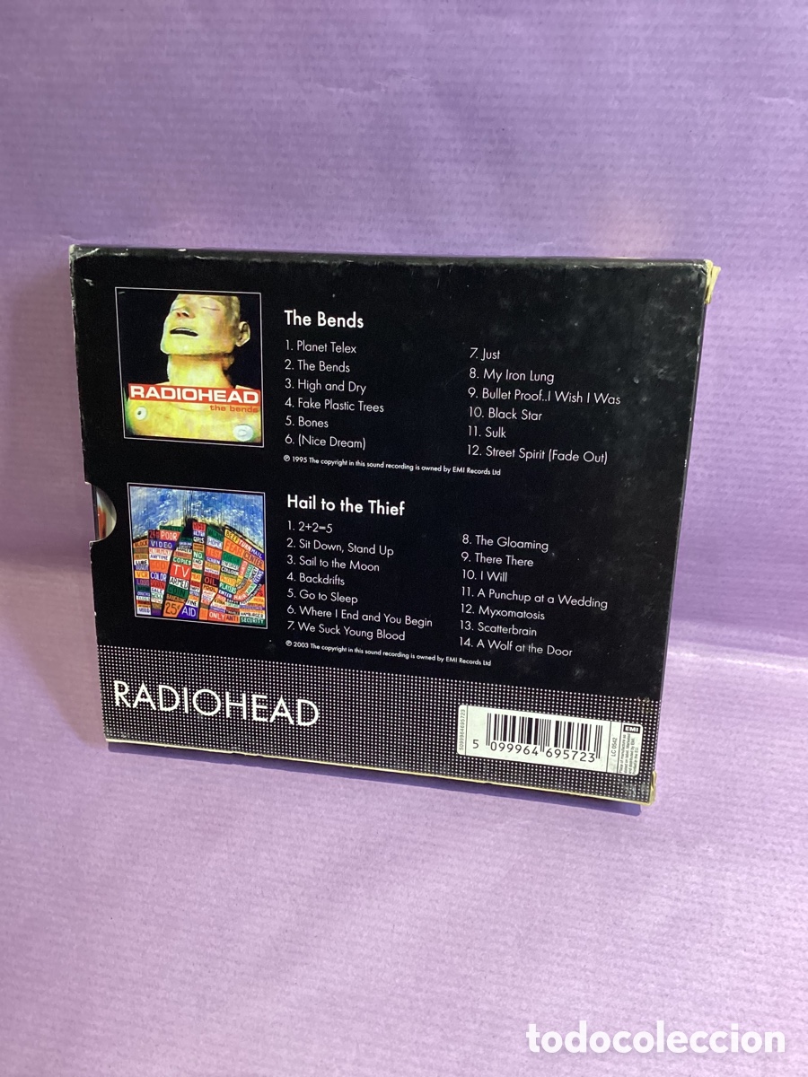 CDs de m&uacute;sica: Lote 2 Discos Pack - Radiohead - Foto 5