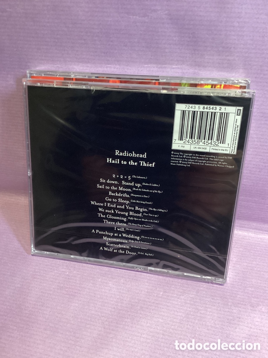 CDs de m&uacute;sica: Lote 2 Discos Pack - Radiohead - Foto 7