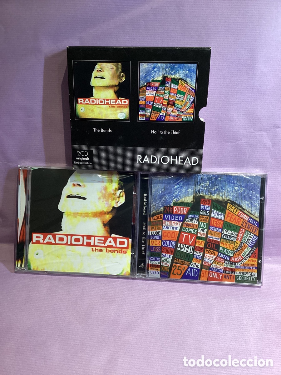 CDs de m&uacute;sica: Lote 2 Discos Pack - Radiohead - Foto 1