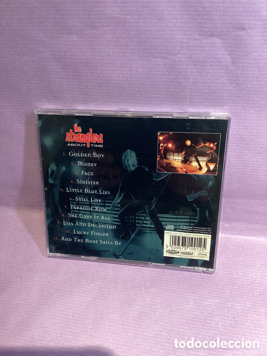 CDs de m&uacute;sica: The Stranglers - About Time - Cd 1995 - Foto 2