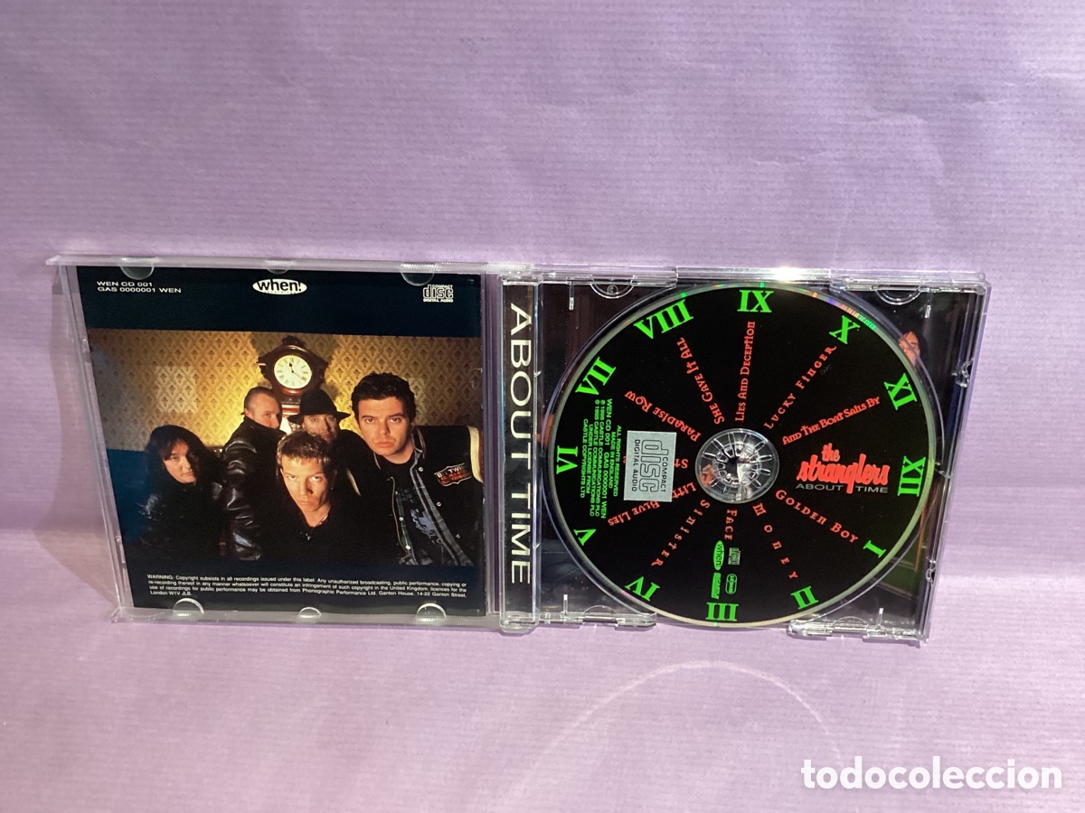 CDs de m&uacute;sica: The Stranglers - About Time - Cd 1995 - Foto 3