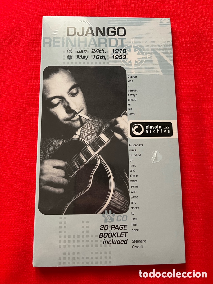 CDs de m&uacute;sica: 2CD Django Reinhardt - Classic Jazz Archive - Foto 1