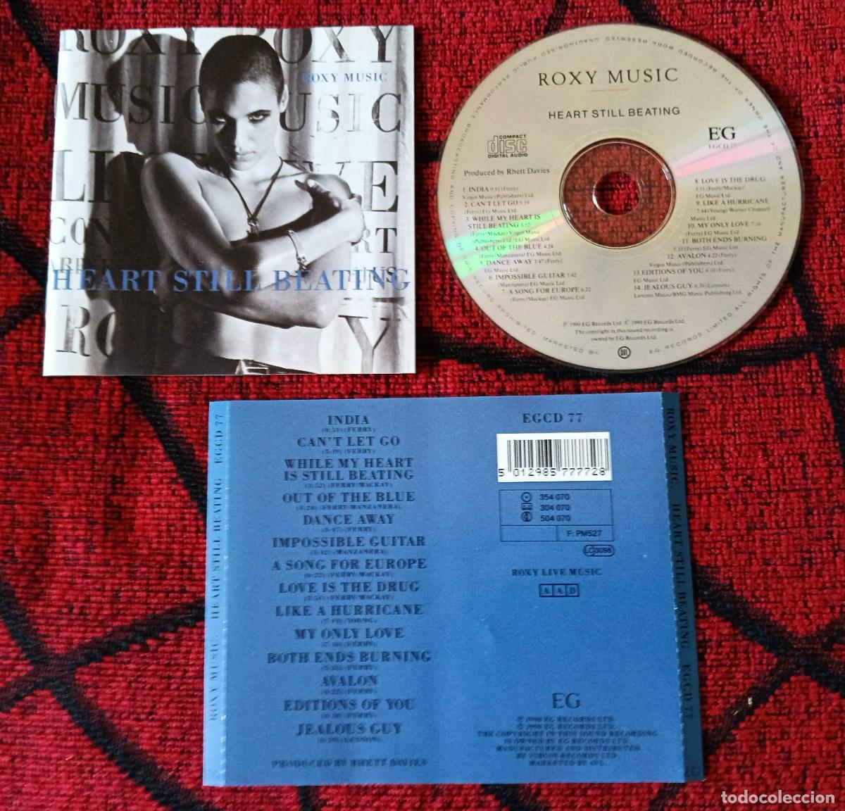 CDs de m&uacute;sica: ROXY MUSIC ** Heart Still Beating ** 1990 CD - Foto 1