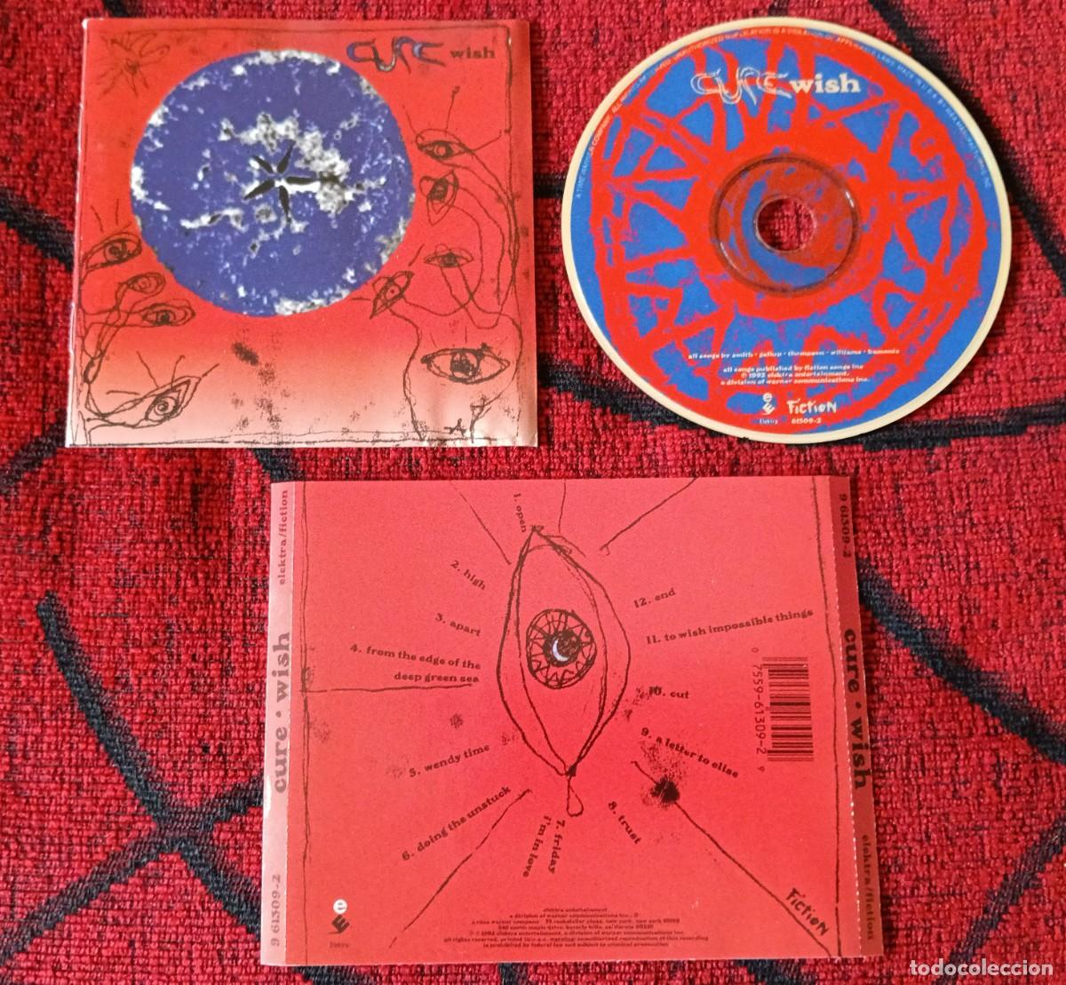 CDs de m&uacute;sica: CURE ** Wish ** 1992 USA CD - Foto 1