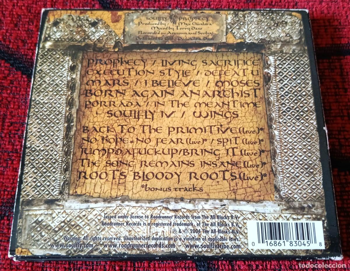 CDs de m&uacute;sica: SOULFLY ** Prophecy ** CD 2004 - Foto 2