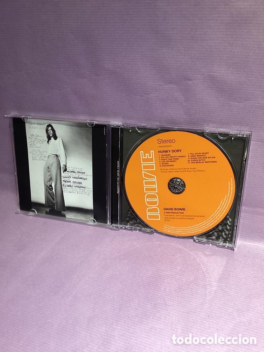 CDs de m&uacute;sica: David Bowie - Hunky Dory - Cd Remaster 2015 - Foto 3