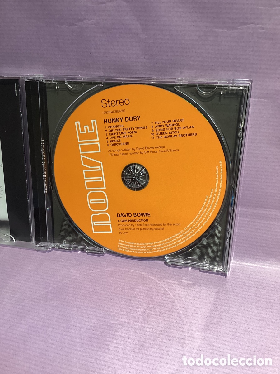 CDs de m&uacute;sica: David Bowie - Hunky Dory - Cd Remaster 2015 - Foto 4