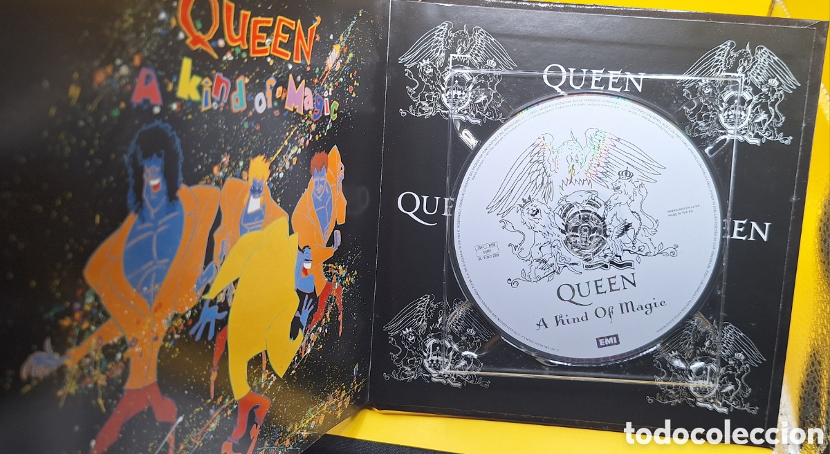 CDs de m&uacute;sica: Queen - A Kind of Magic - CD + Libro - Foto 3