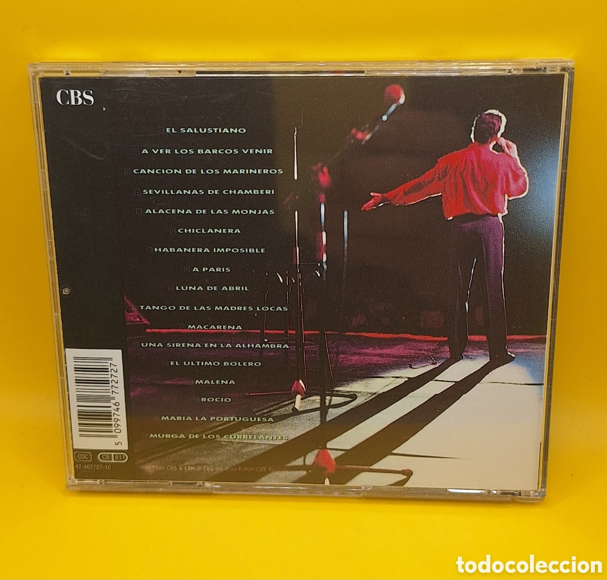 CDs de m&uacute;sica: CD Carlos Cano - En Directo - 1990 - - Foto 2