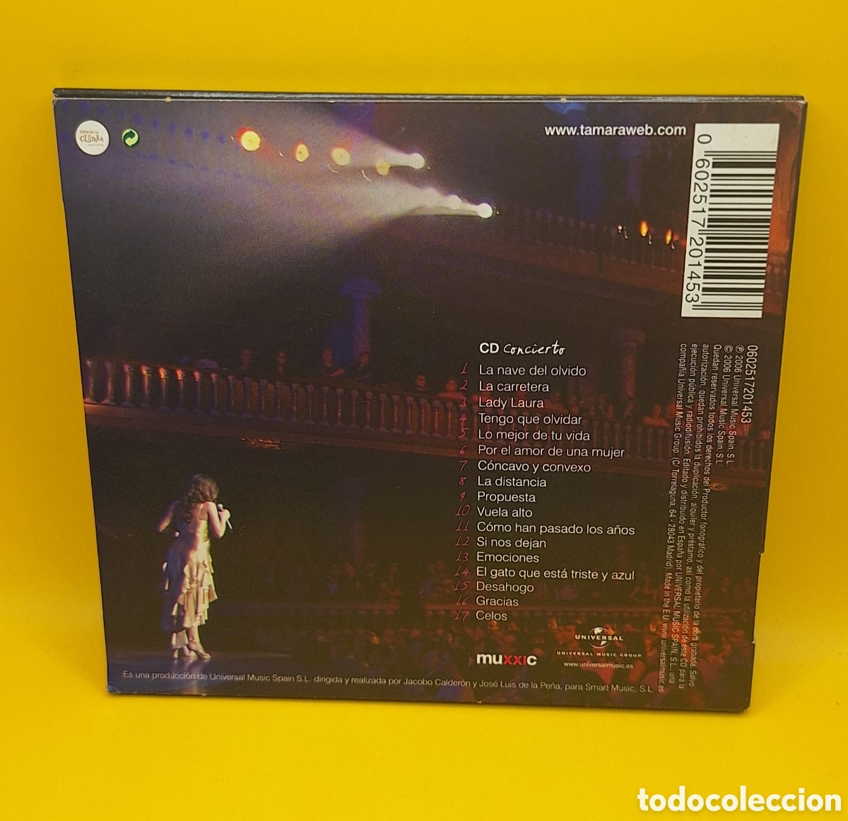 CDs de m&uacute;sica: CD Tamara - Emociones en Directo - - Foto 3
