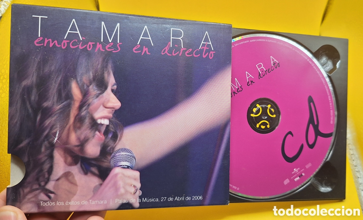 CDs de m&uacute;sica: CD Tamara - Emociones en Directo - - Foto 4