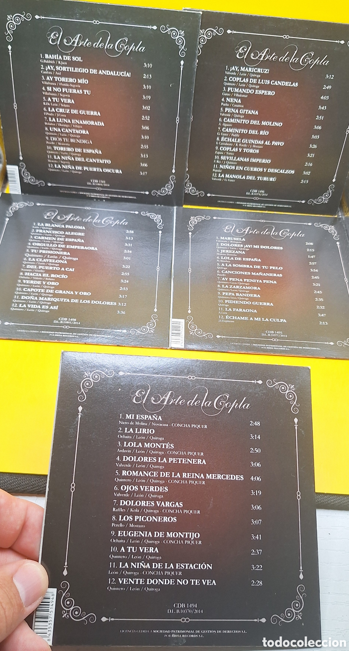 CDs de m&uacute;sica: Lote 17 CD El Arte de la Copla - - Foto 9