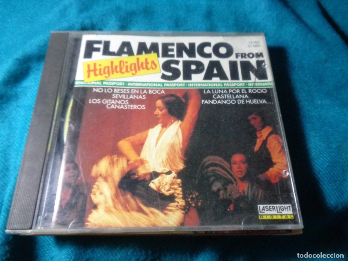 CDs de m&uacute;sica: FLAMENCO HIGHLIGHTS FROM SPAIN. CD. IMPECABLE(#) - Foto 1