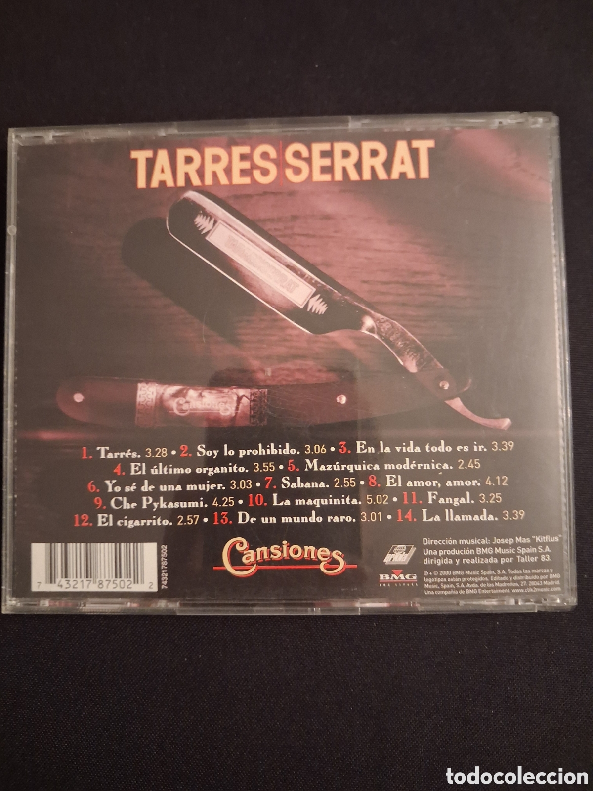 CDs de m&uacute;sica: Tarres Serrat Cansiones - Foto 2