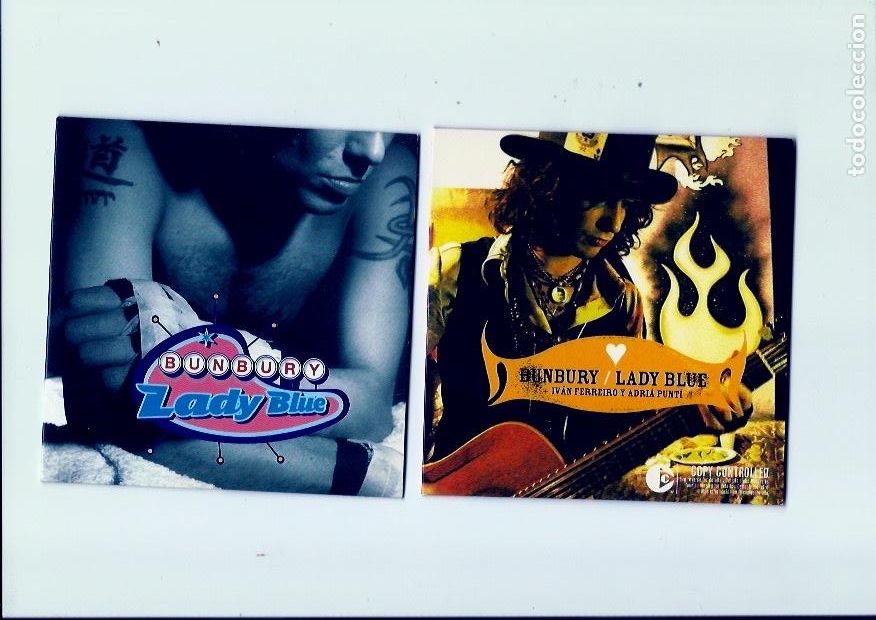 CDs de m&uacute;sica: BUNBURY. Lady Blue. (2 cds single) - Foto 1