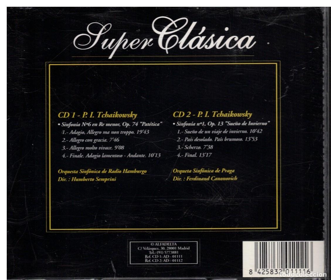 CDs de m&uacute;sica: TCHIKOWSKY:SUPER CLASICA - Foto 2
