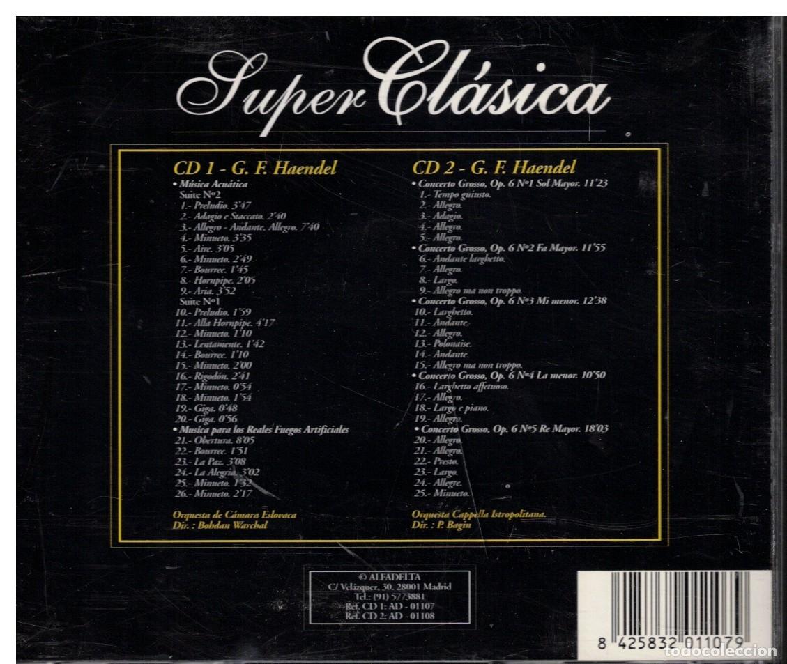 CDs de m&uacute;sica: HENDEL:SUPER CLASICA - Foto 2