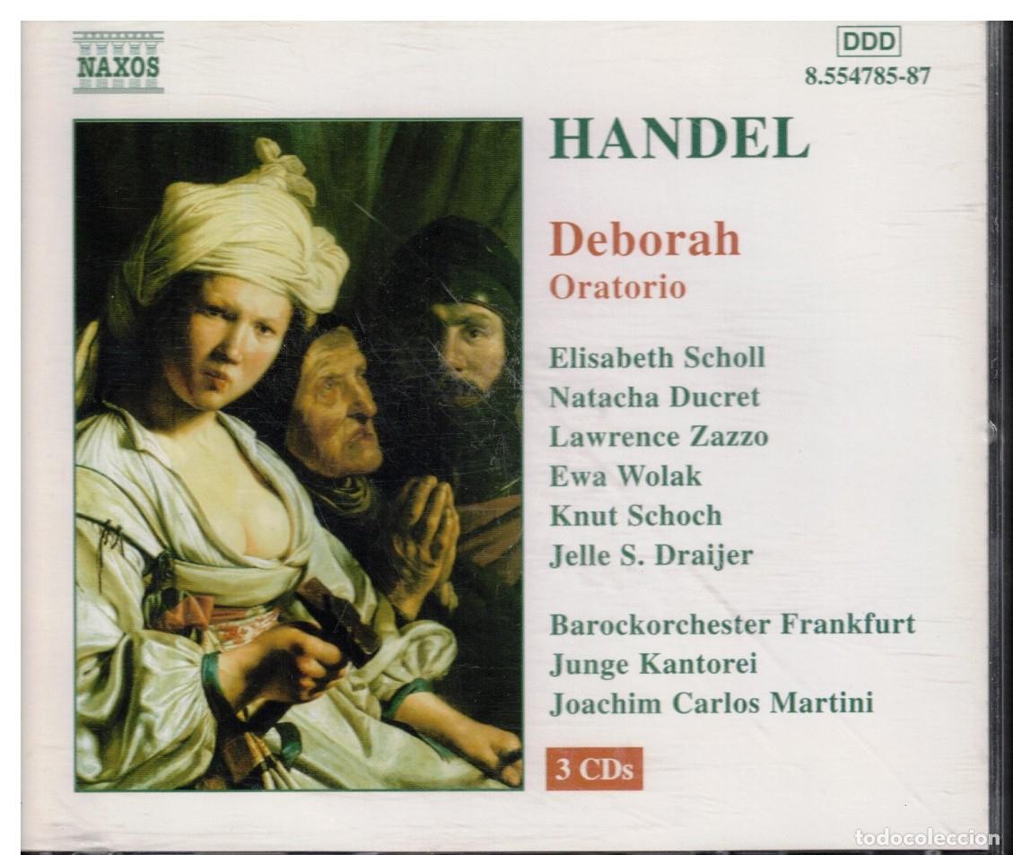 CDs de m&uacute;sica: HANDEL:DEBORAH - ORATORIO - Foto 1