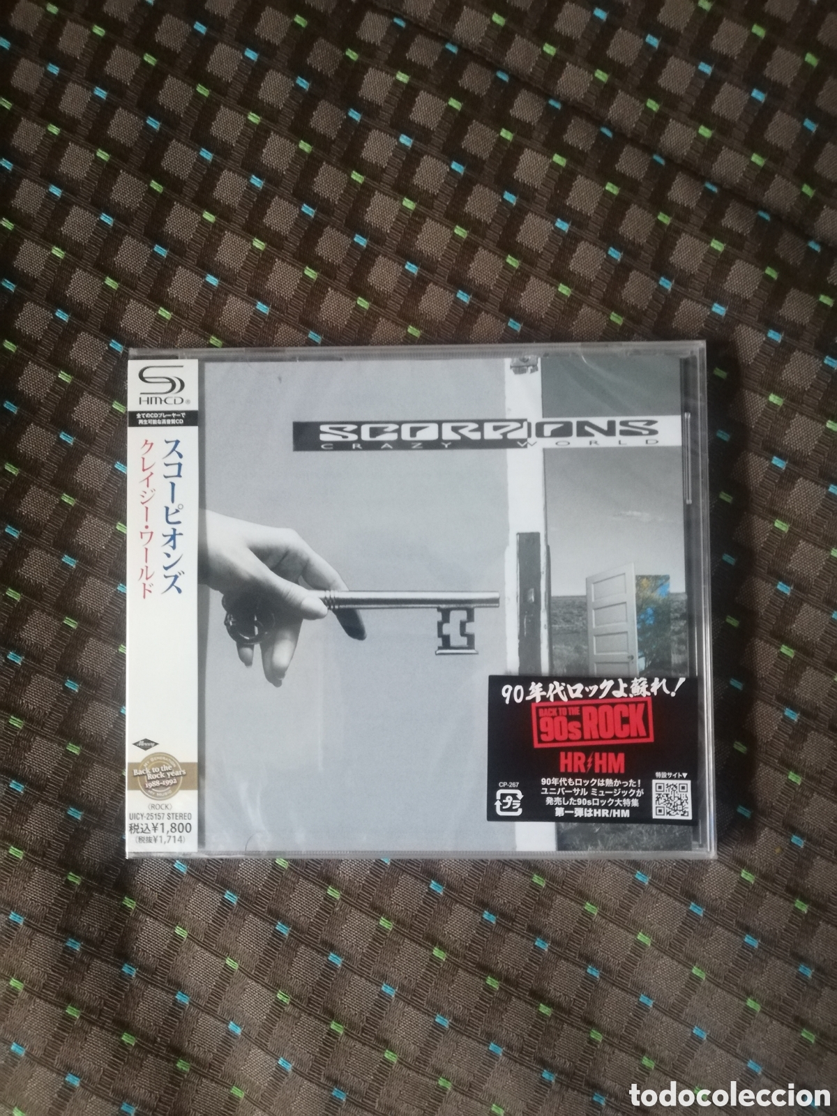 CD de M&uacute;sica: SCORPIONS (Crazy World) JAPAN SHM REMASTER EDITION