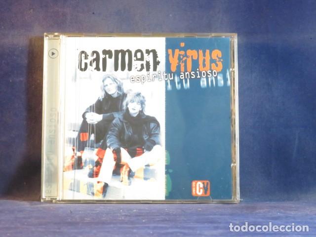 CDs de m&uacute;sica: CARMEN VIRUS - ESPIRITU ANSIOSO - CD - Foto 1