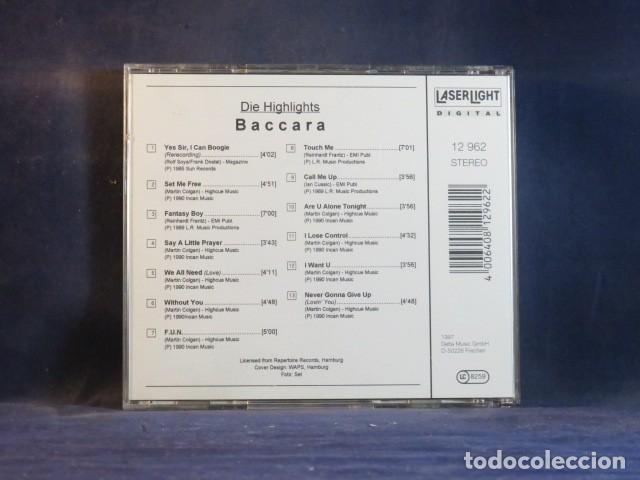 CDs de m&uacute;sica: BACCARA - DIE HIGHLIGHTS - CD - Foto 2