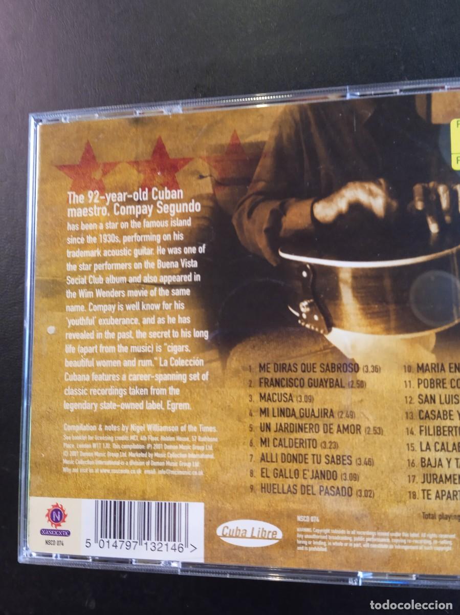 CDs de m&uacute;sica: COMPAY SEGUNDO- LA COLECCI&Oacute;N CUBANA. CD - Foto 2