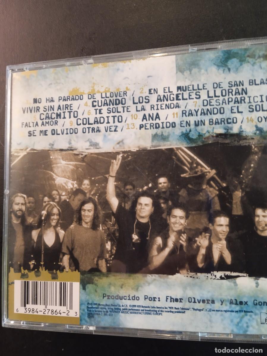 CDs de m&uacute;sica: MAN&Aacute;- UNPLUGGED. CD MINT - Foto 2