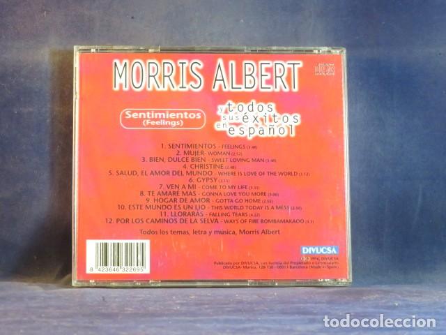 CDs de m&uacute;sica: MORRIS ALBERT - SENTIMIENTOS(FEELINGS) - CD - Foto 2