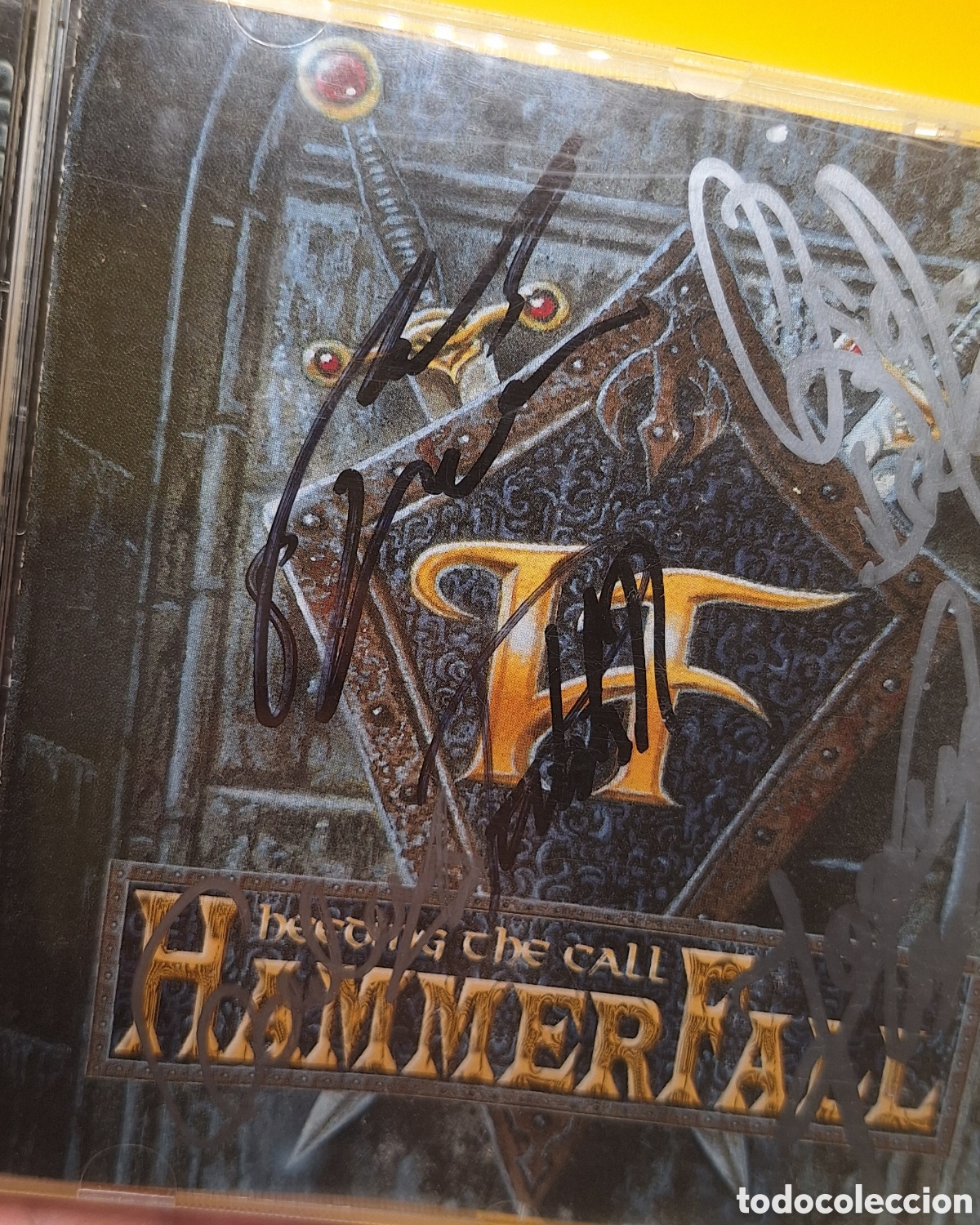 CDs de m&uacute;sica: Hammerfall Cd Firmado - Foto 3