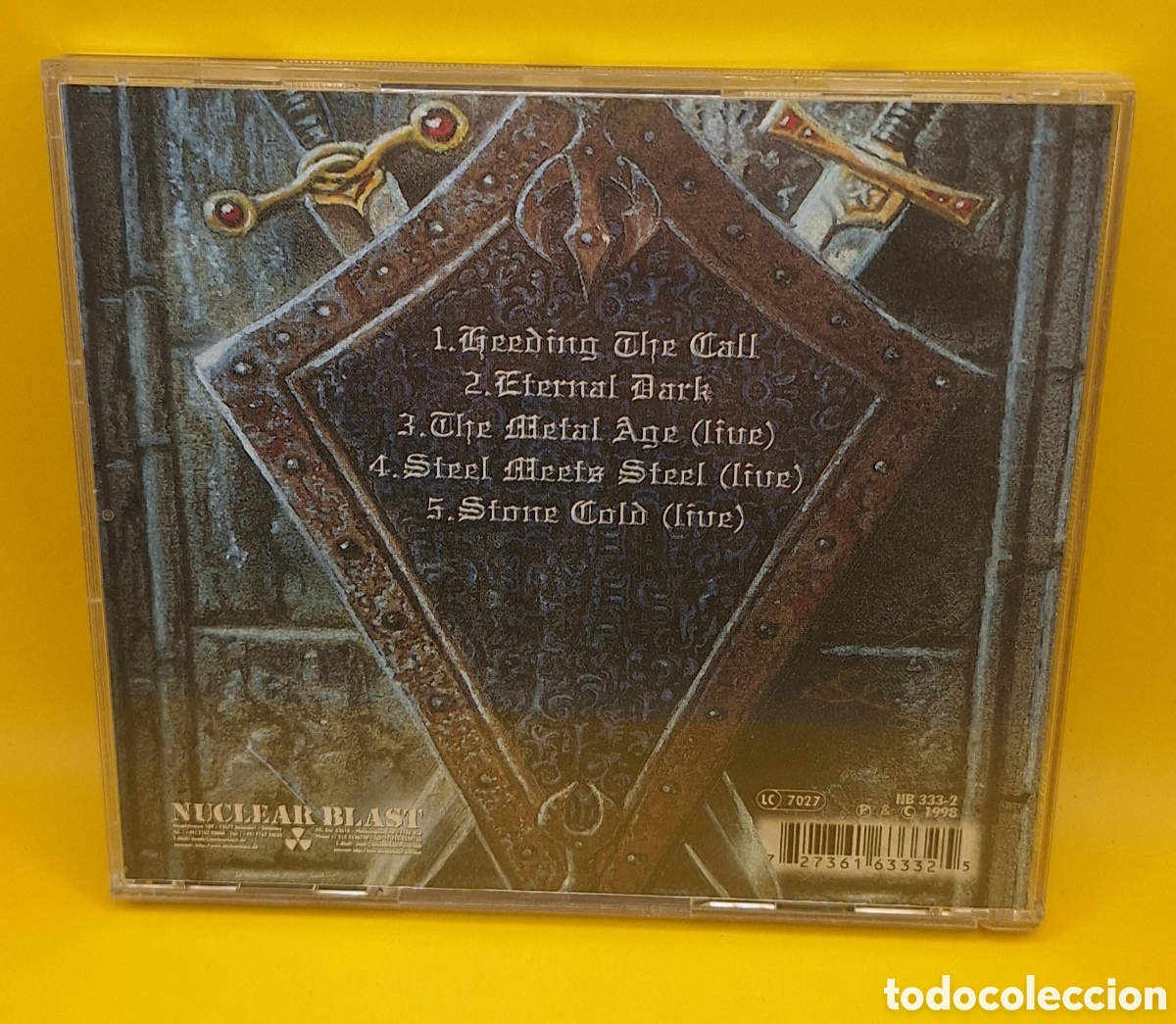 CDs de m&uacute;sica: Hammerfall Cd Firmado - Foto 4